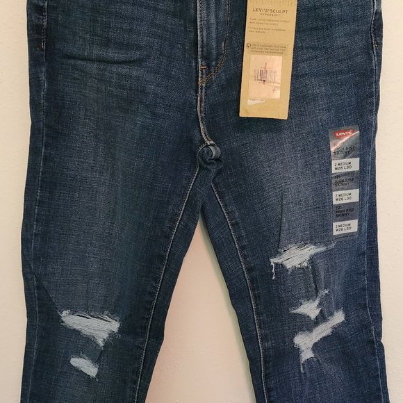 Levi's Denim - NWT 721 Levi Jeans High Rise Skinny Size 26x30